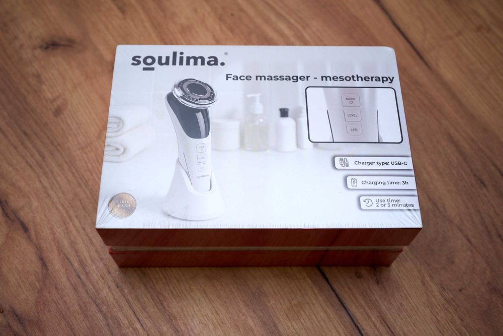 Soulima, masażer do twarzy, mezoterapia