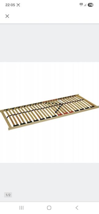 Stelaż do łóżka drewniany