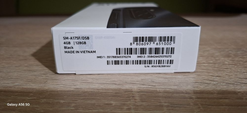 Samsung Galaxy A17 4/128GB - Czarny