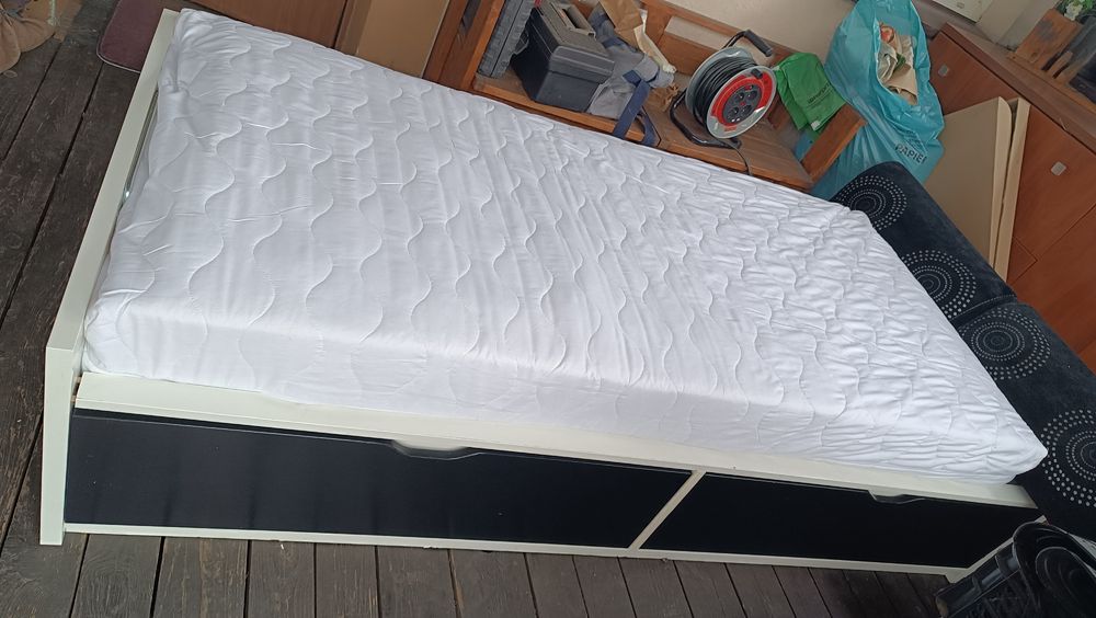 Rezerwacja .Pilnie ! Okazja !Łóżko młodzieżowe dziecięce wygodne 208x9