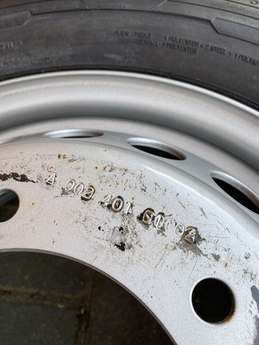 Felgi+Opony Mercedes Sprinter Blizniak 205/75R16C 6xContinental 15R