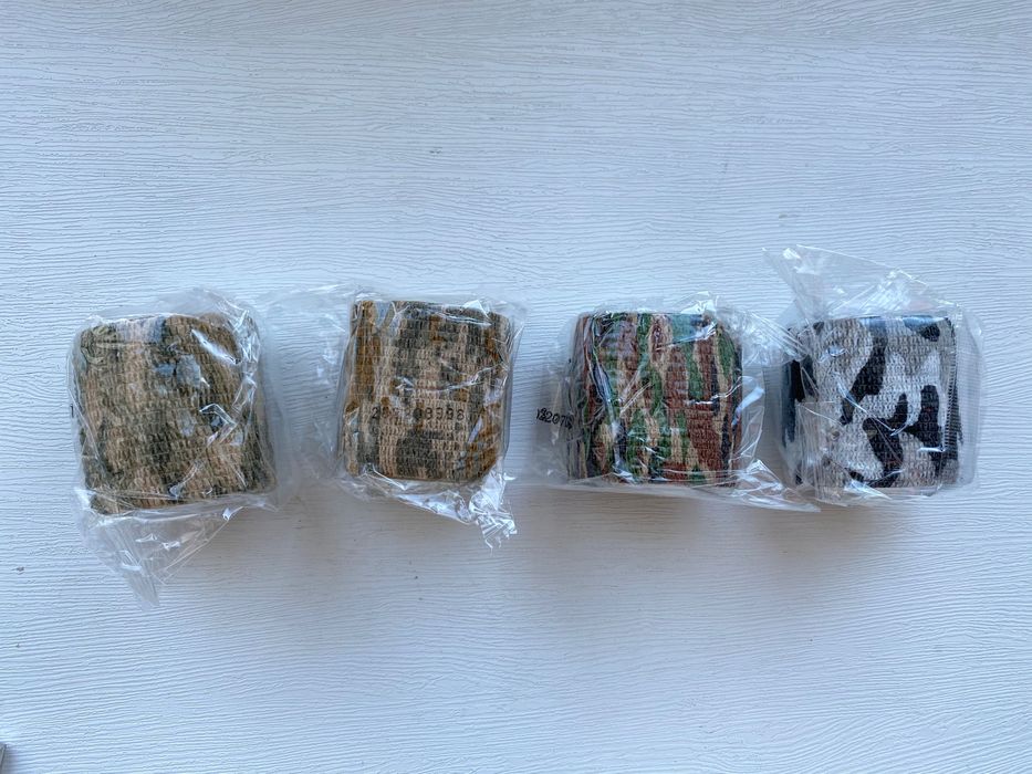 ПОВНИЙ РОЗПРОДАЖ. Лента камуфляжная маскировочная клейкая 5см х 4,5 м