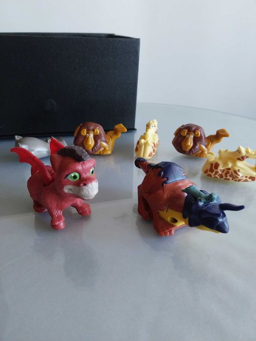 Lote 7 brinquedos, animais, ótimo presente para crianças