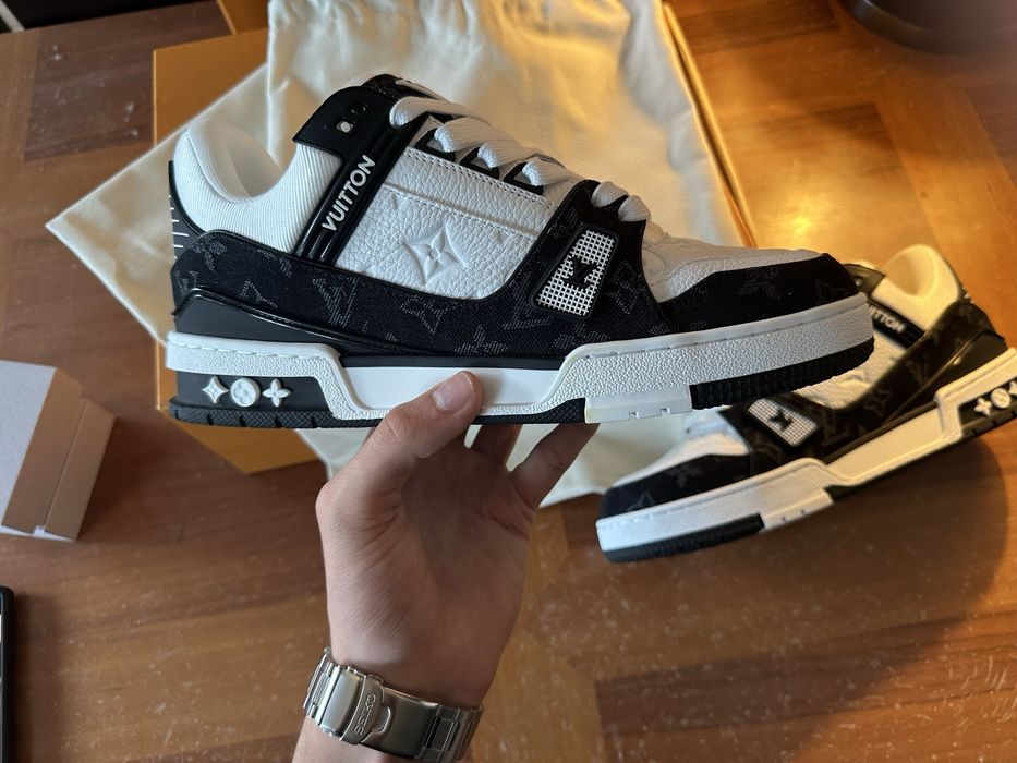 Louis Vuitton Trainer Pretos Novos