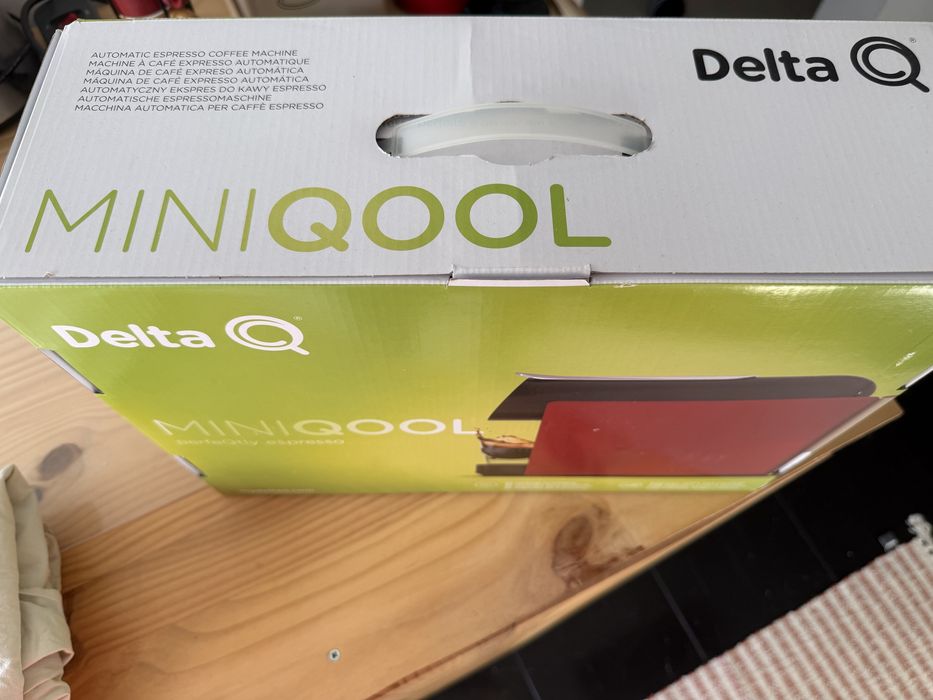 Máquina café Delta Q Mini Qool Vermelha