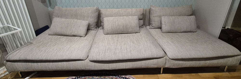 Sofa ikea Söderhamn Viarp beż/brąz