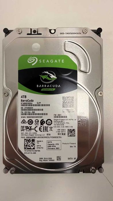 seagate barracuda 4tb - купить комплектующие для ПК - Цена на OLX.ua