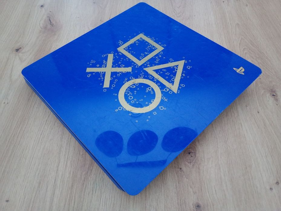 PlayStation PS4 slim days of play, pad analogi TMR , przewody