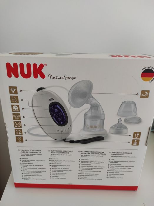 Bomba tira leite recarregável NUK Nature Sense