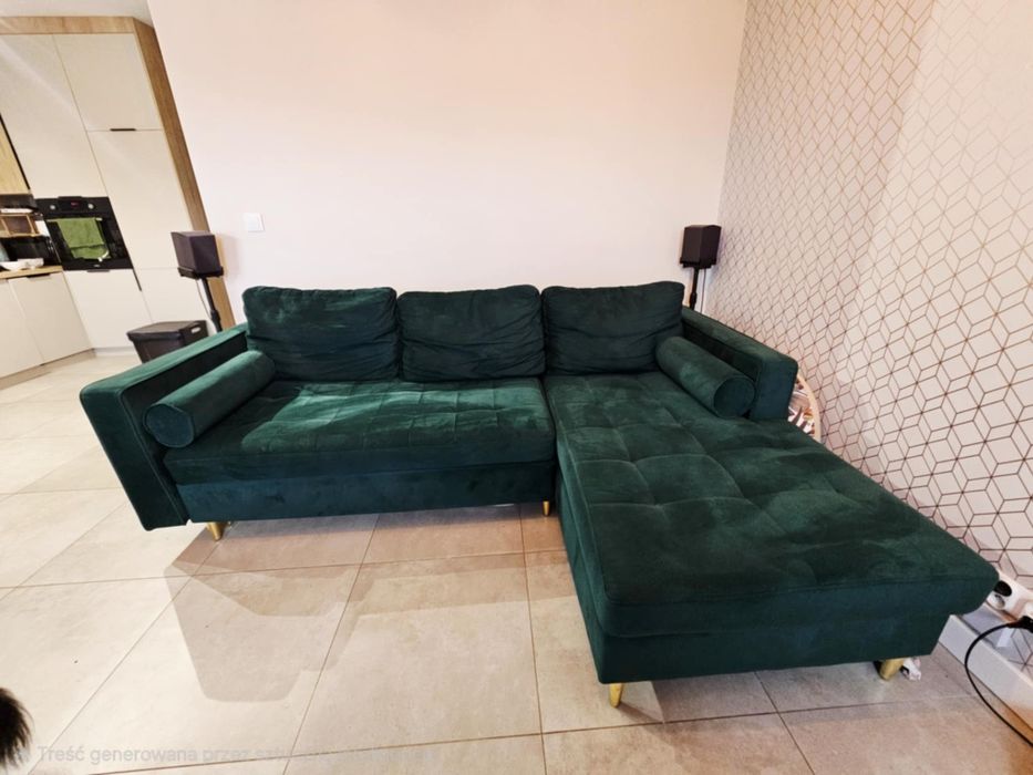 Narożnik z funkcją spania