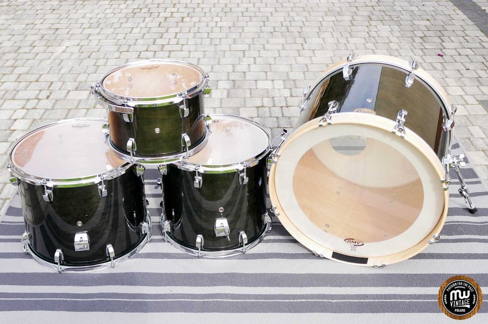 ‼️ Perkusja Ludwig Centennial Maple 20", 12", 14", 16" Trans Black ‼️