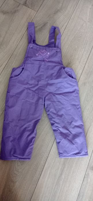 Spodnie ocieplane r. 86