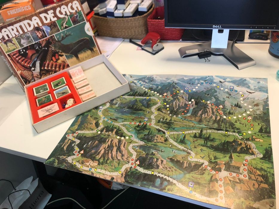 Jogos de tabuleiro vintage