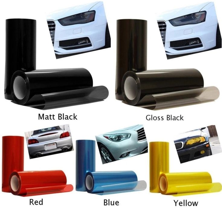 Тонувальна плівка на фари і стопи, антигравійна бронька 40см .