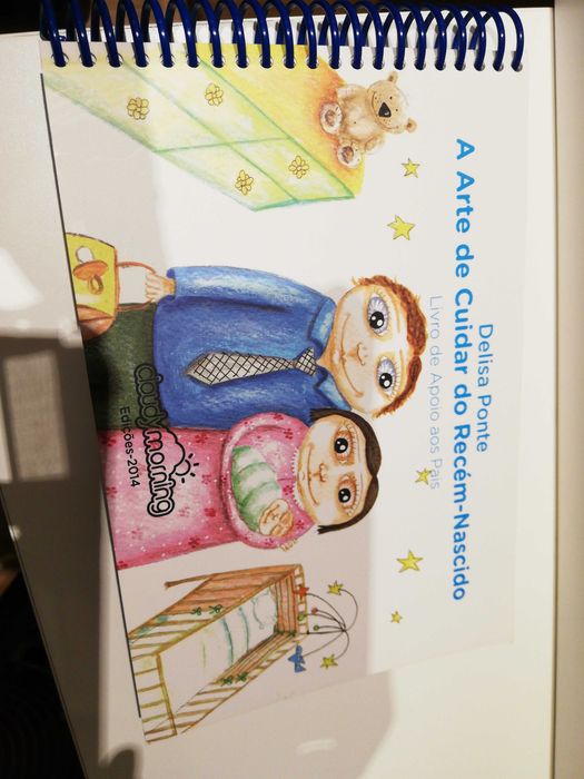 Livro A arte de cuidar de um recém nascido