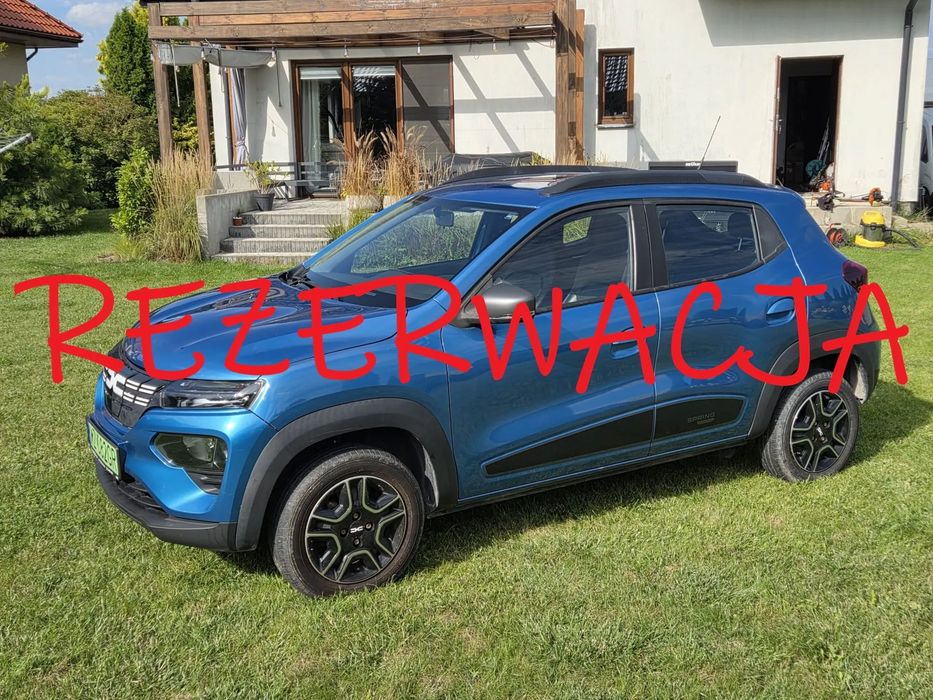 Dacia Spring 2023r bezwypadkowa Salon Polska idealna EV elektryczna CCS2 fra VAT23%
