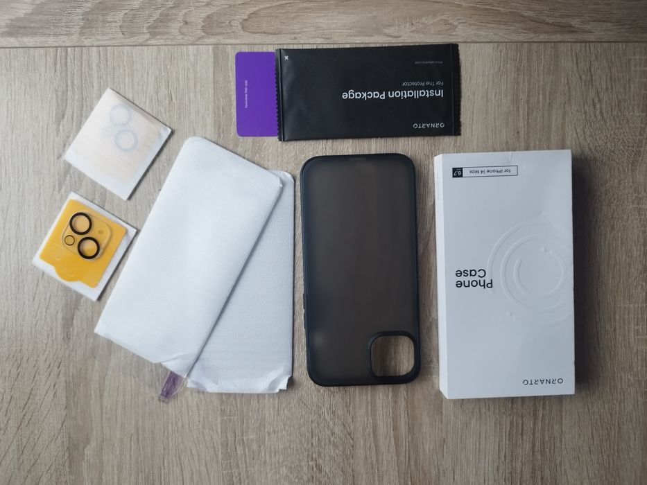 Etui+ 2x szklo na ekran i aparat iPhone 14 max