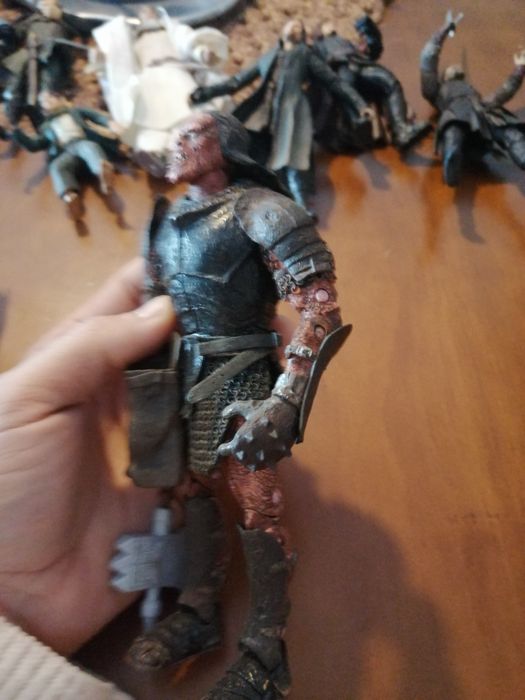 Boneco Uruk Hai senhor dos anéis
