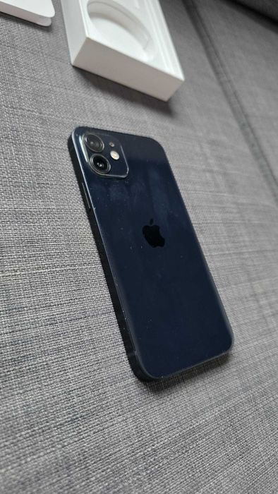 iPhone 12 64GB Preto | Caixa + Acessórios | Bateria Nova + Capa