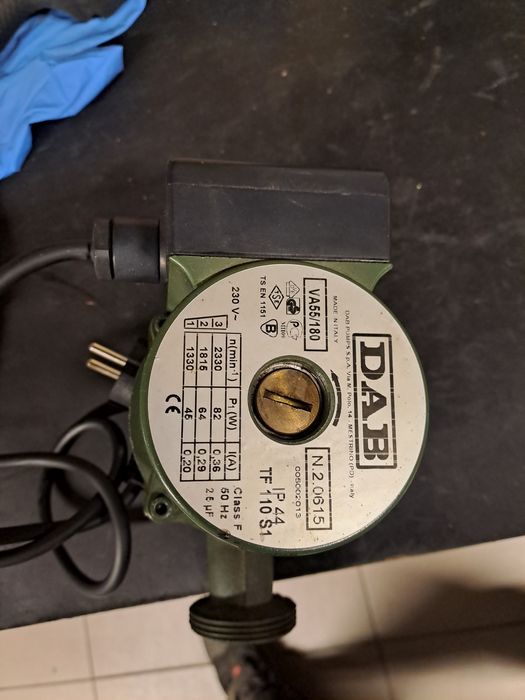 DAB Pompka obiegowa CO  sprawna 180 roztaw