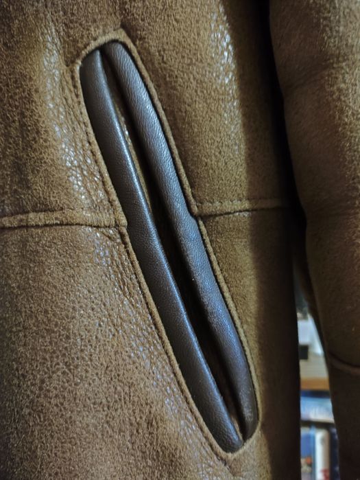 Чоловіча натуральна дублянка