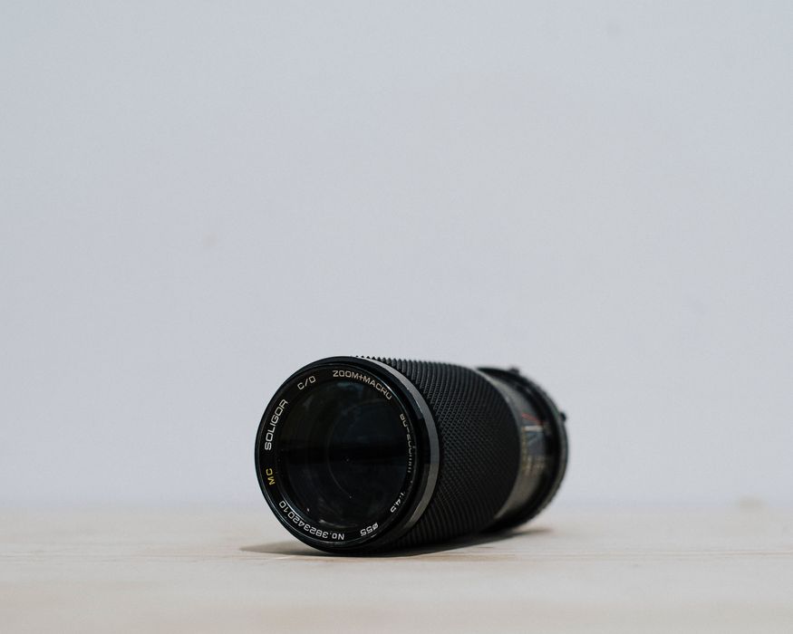lente soligor 80-200 1:4.5 zoom-macro