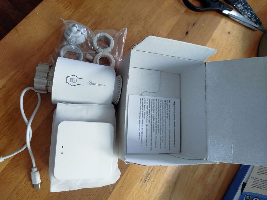 Kit de cabeça termostática inteligente para radiador de aquecimento central