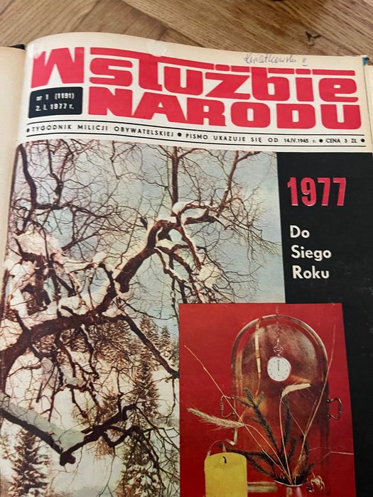 Czasopisma W służbie narodu milicji obywatelskiej