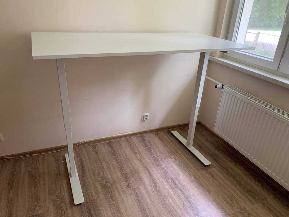 Biurko regulowane IKEA TROTTEN 160x80 cm | Stan Idealny | Okazja