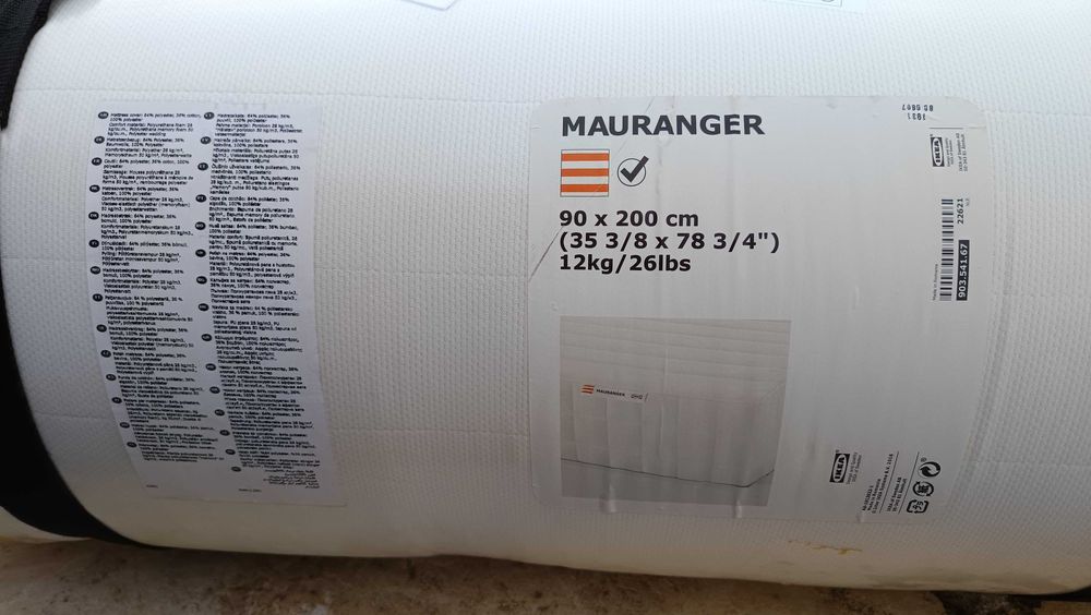 Colchão IKEA Mauranger (NOVO)