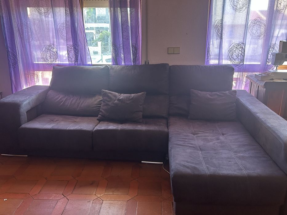 sofa com chaise long