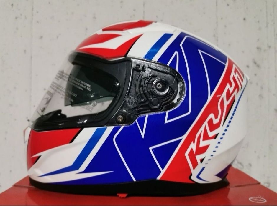 Capacete Kappa KV-41 Dallas Red / Blue ( NOVOS )