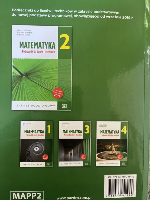 matematyka 2 podręcznik