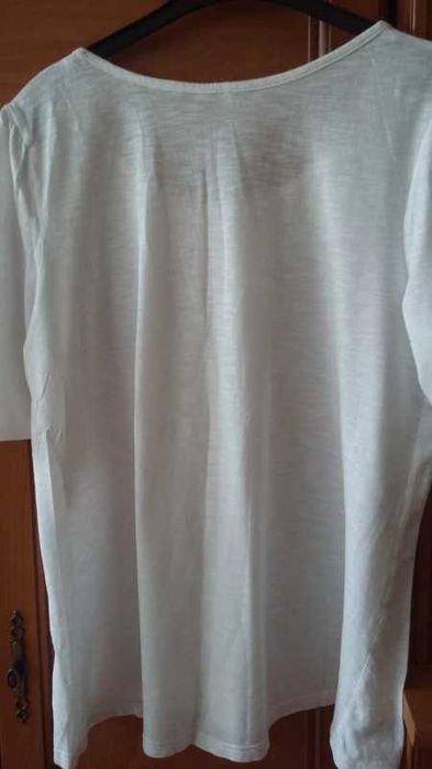 Bluzka biała haft