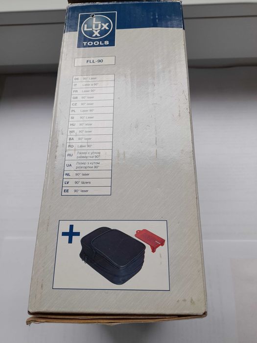 NOWY Laser Glazurniczy 90° LUX-TOOLS FLL-90
