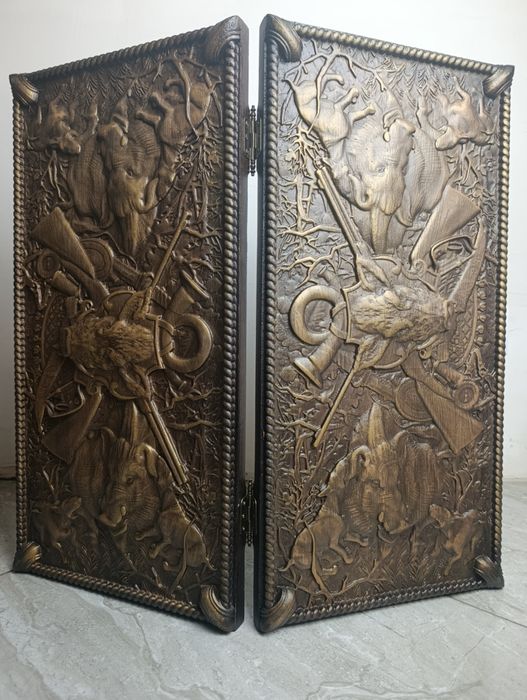 Новi нарди з натурального дуба 30х60х8см