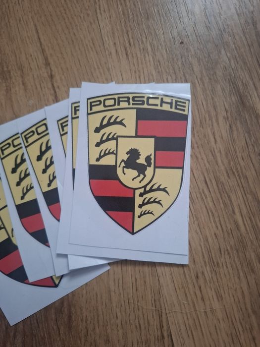 Naklejki Porsche 8.5/ 6.3cm