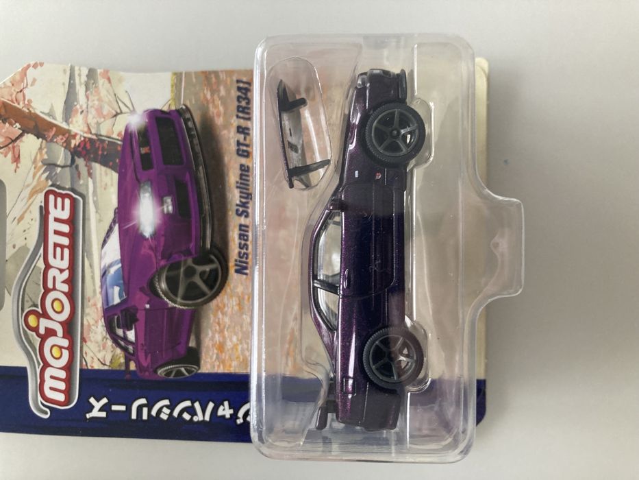 Zestaw 4 Majorette Japan Series x2 SkyLine Honda Civic Lancer evo 9 ;)