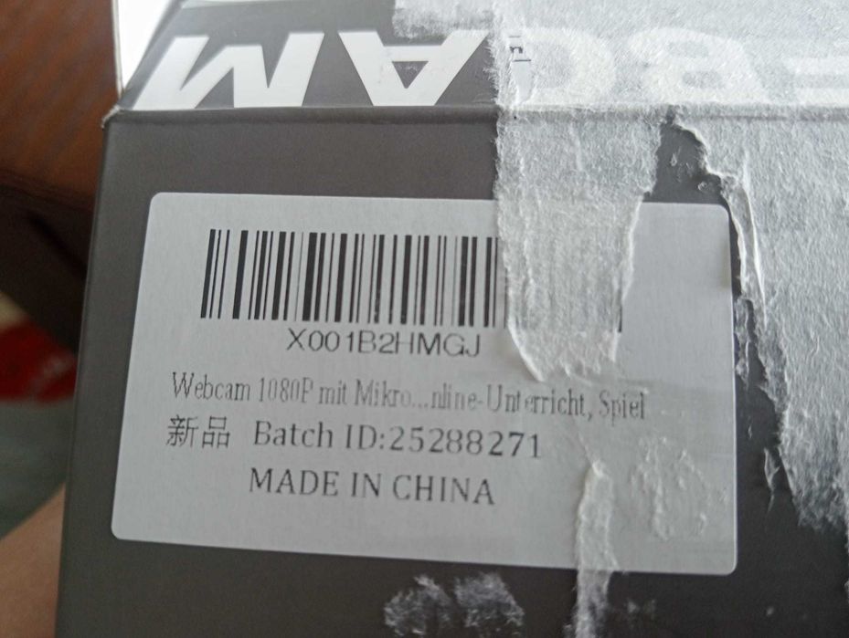 Webcam HD 1080P Niveoli (Nova) – Kit Completo c/ Tripé e Manual