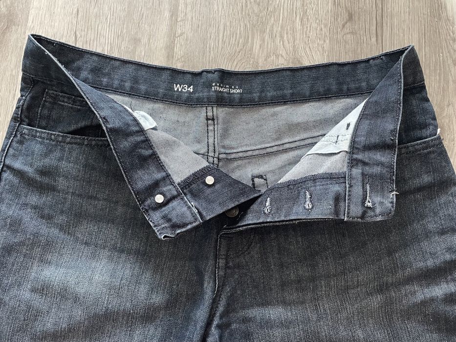 Calções de ganga (Denim Co, tamanho 44, W34)
