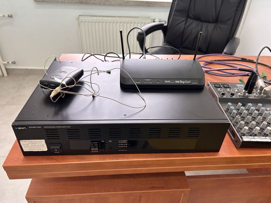 Zestaw do naglośnienia sali fitness