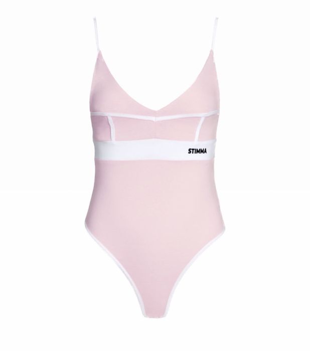 Боди розовый stimma