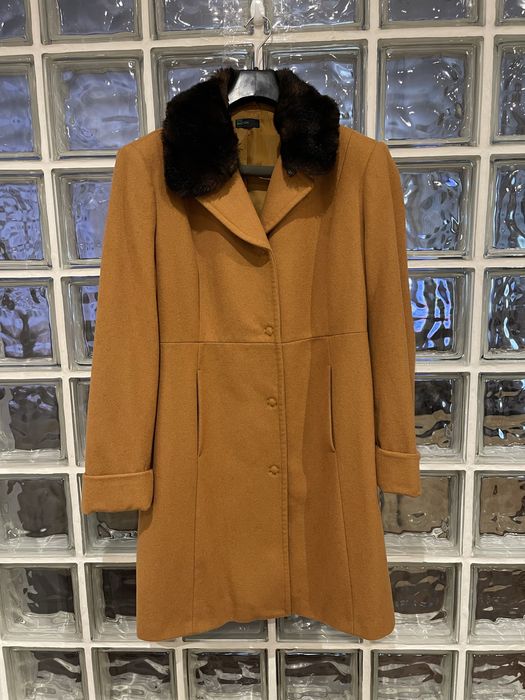 Sobretudo Camel Senhora - Benetton