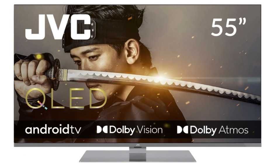 Telewizor QLED JVC LT-55VAQ930 4K UHD Bluetooth, Wi-Fi, DLNA, LAN,