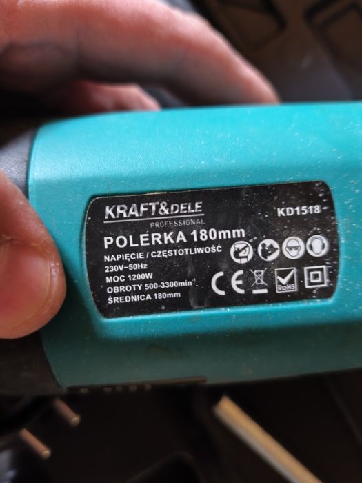 Szlifierka kątowa polerka Kraft&dele