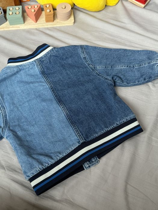 Джинсова куртка zara 12-18