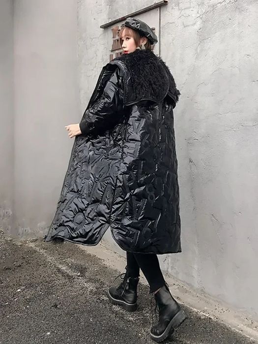 Куртка подовжена з капюшоном жіноча