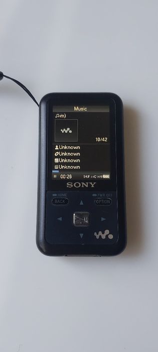 Sony Walkman.  NWZ-S615F