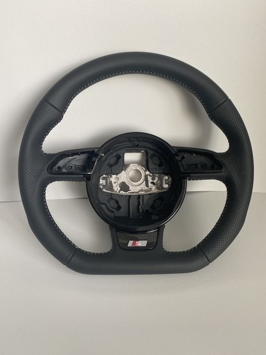 Руль кермо скошений audi a4 b8 a5 8t q3 8u q5 8r s-line