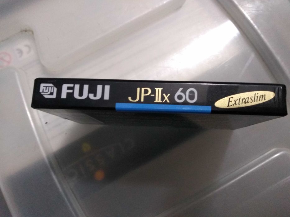 Cassetes de áudio VINTAGE, FUJI JP-IIx 60, NOVAS!
